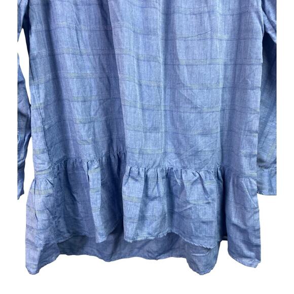 Matilda Jane Women's Small Dream Chasers Pretty Thing Blouse Blue - Picture 7 of 12